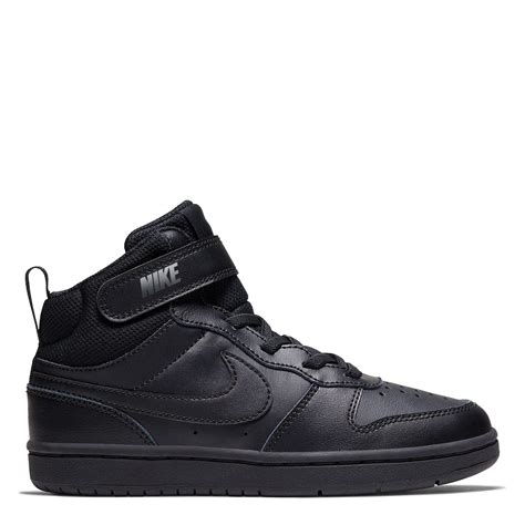 nike court borough sneaker zwart|nike court borough high tops.